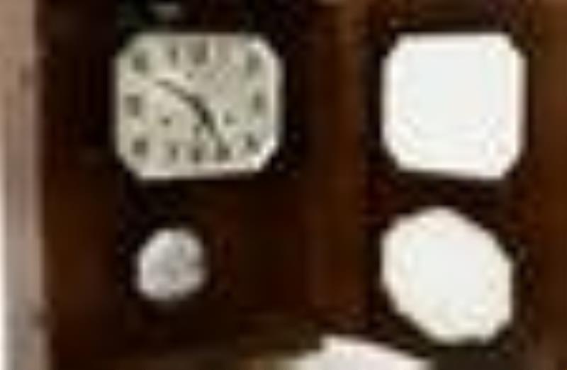 French Art Deco Wall Clock