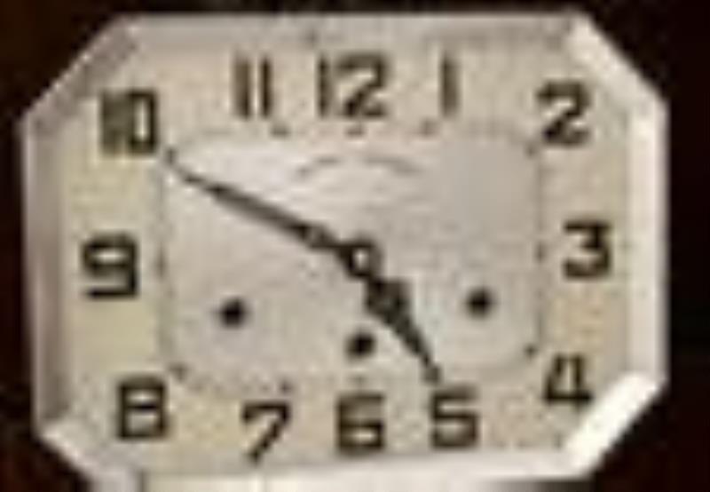 French Art Deco Wall Clock
