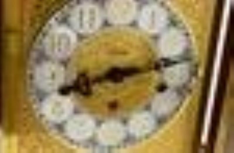 Ansonia Clock Co. \\\”Gold Medallion\\\” Mantel Clock