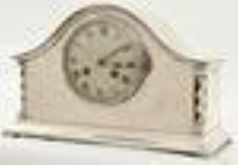 Art Deco Silver-Plated Mantel Clock, Retailed by Mappin & Webb