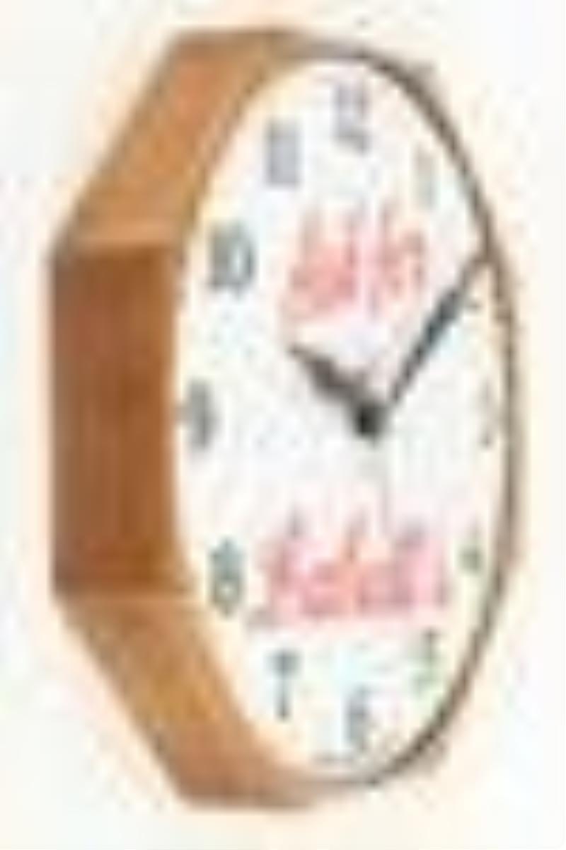 Ask For Labatt’s’ Porcelain Wood Framed Clock