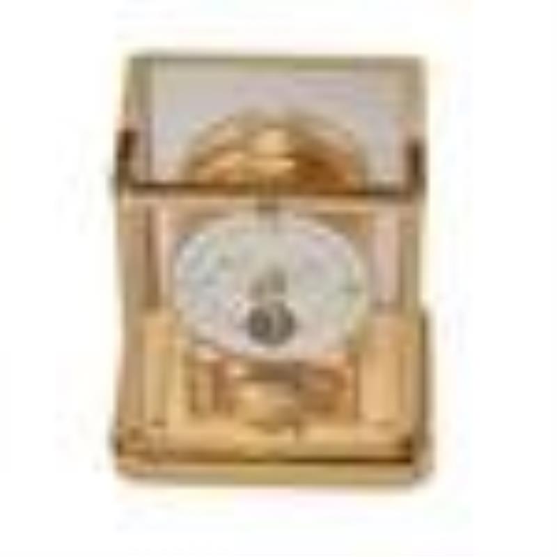 Jaeger-LeCoultre for Tiffany & Co. Atmos Elysee Perpetual Motion Mantle Clock, Circa 1997