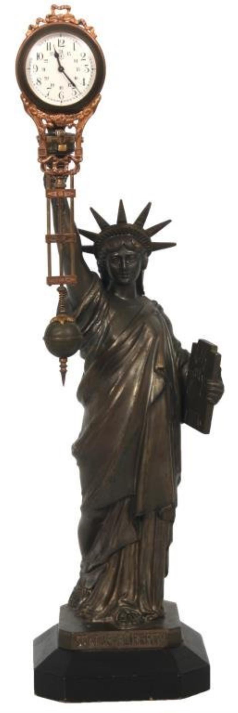 Junghans Statue of Liberty Swinger Clock