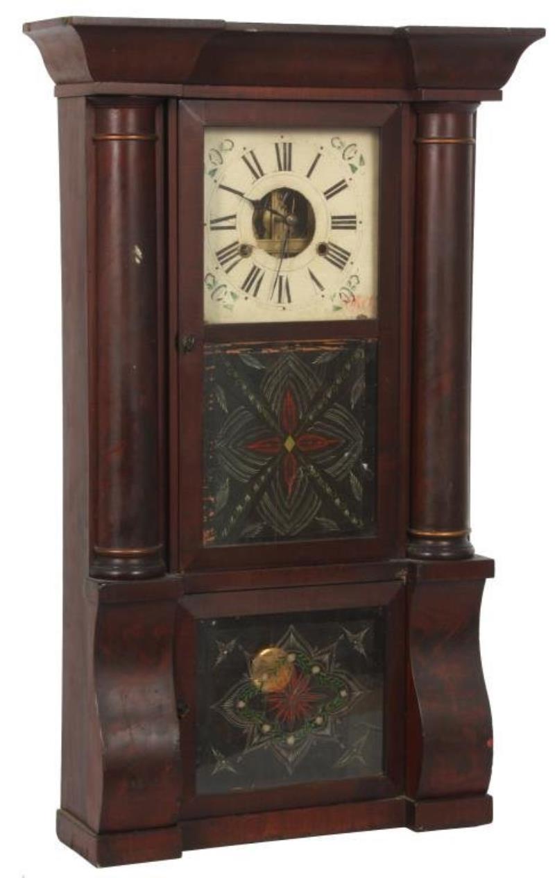 Birge & Fuller Triple Decker Shelf Clock