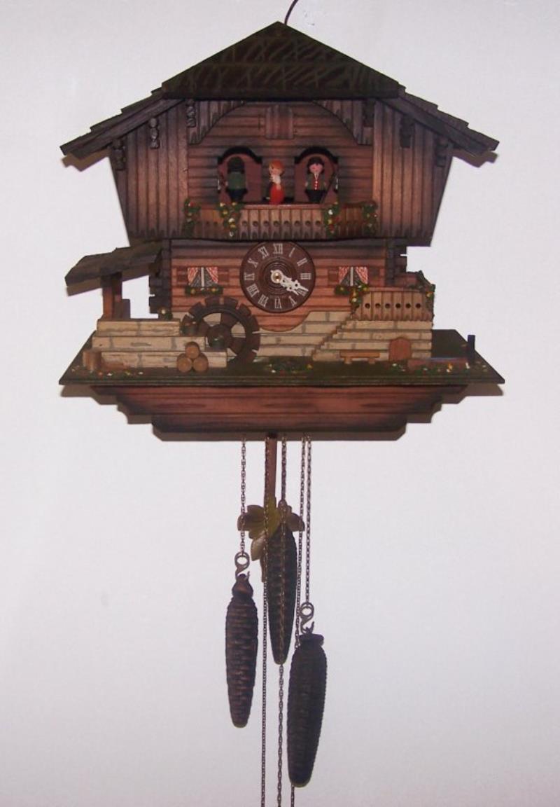 Beautiful 3 weight German Musical Cuckoo Clock