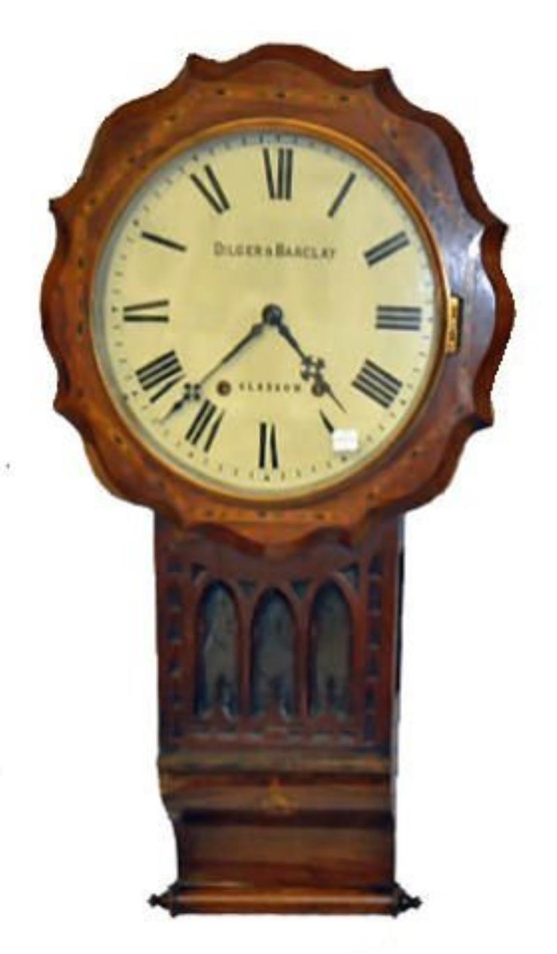 Dilger & Barclay Glasgow Wall Clock