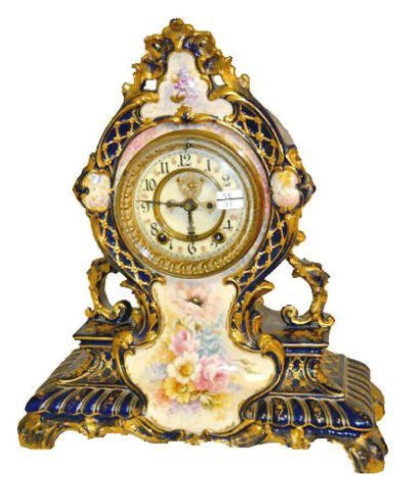 Ansonia Royal Bonn La Cerda China Clock