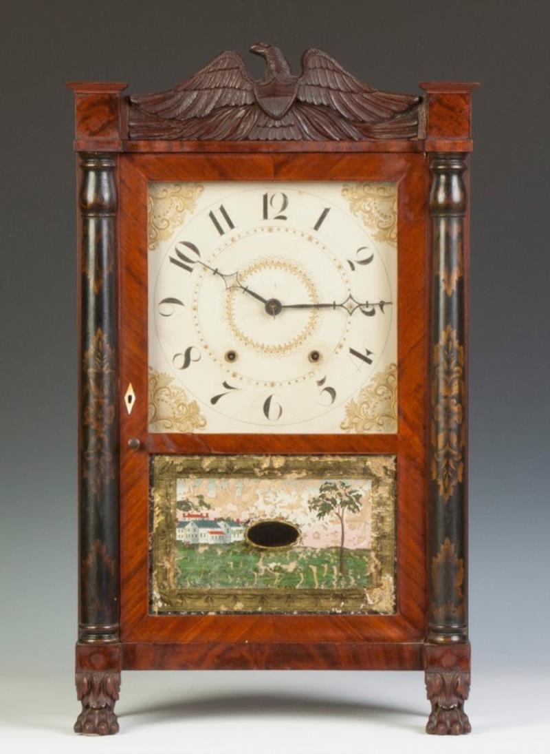 Ephraim Downes for George Mitchell Shelf Clock