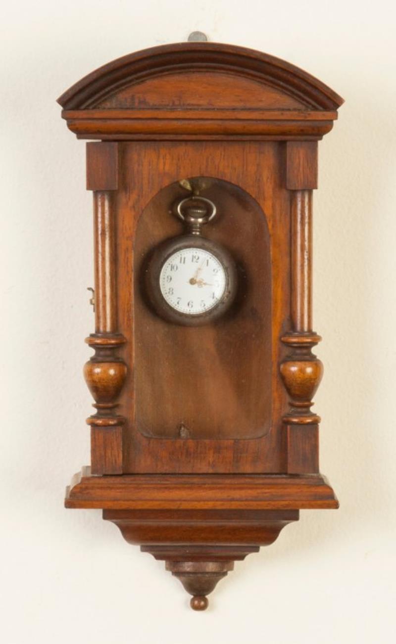 Miniature Vienna Regulator Style Watch Hutch