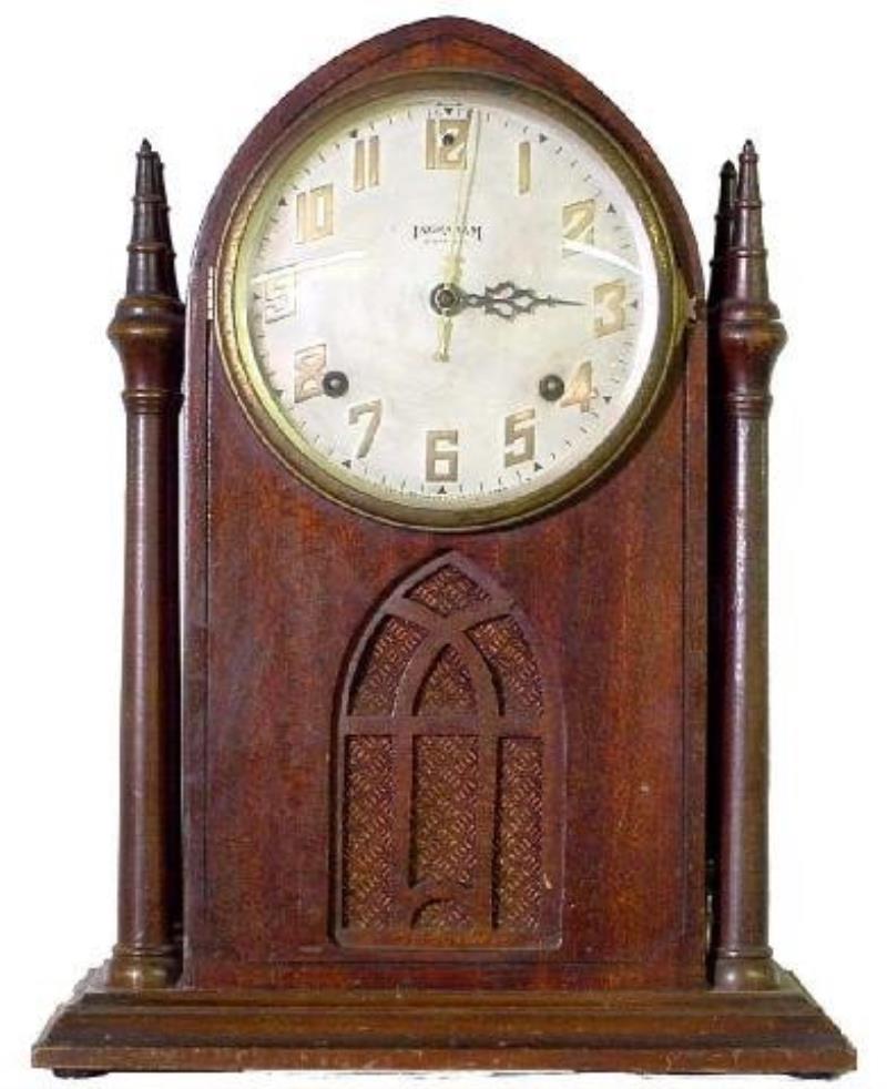 Ingraham Gothic/Cathedral Style Clock