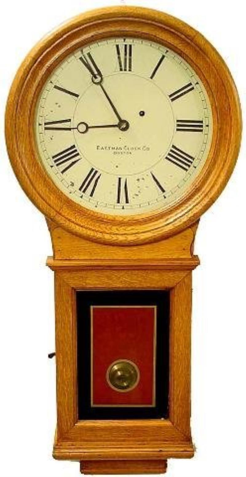 Eastman Clock Co. Boston Wall Clock