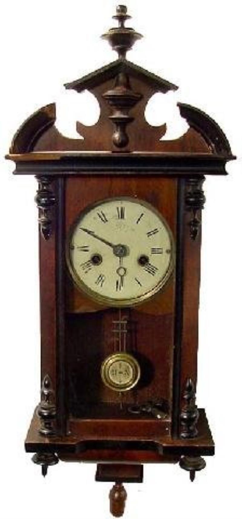 Vienna Junghans Regulator  Miniature Victorian Wa