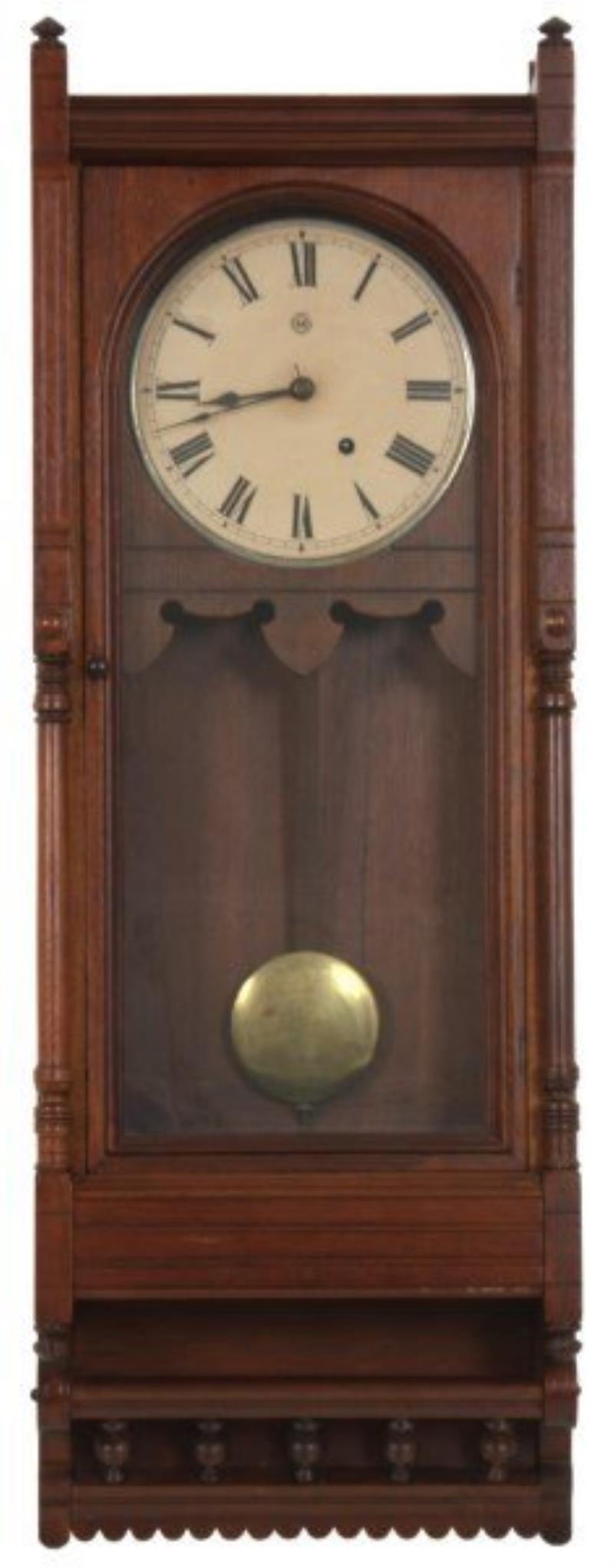 Seth Thomas Queen Anne Wall Clock