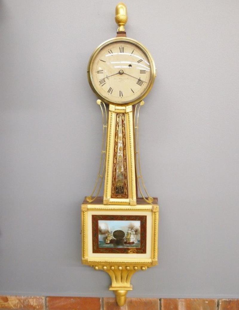 Willard type Banjo clock