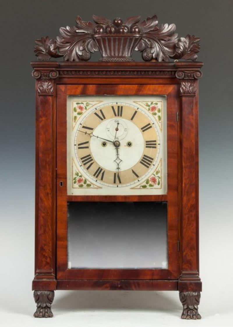 Spencer & Hotchkiss Shelf Clock, Salem Bridge, CT