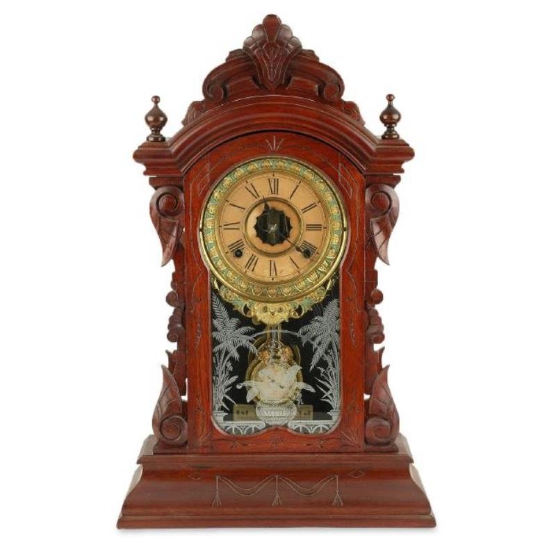 Ansonia (New York) “Broadway” Mantel Clock w/ Exposed