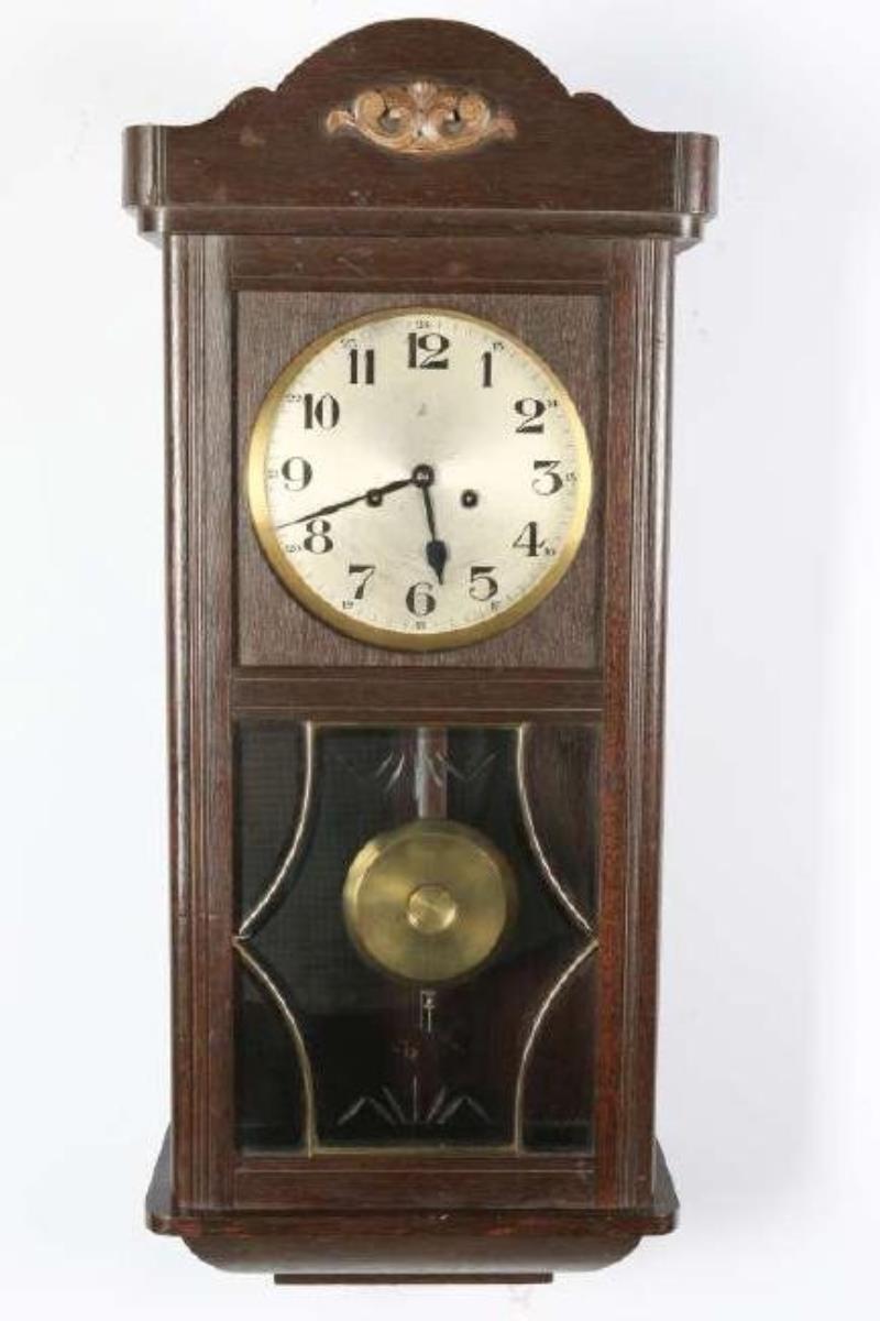 A GUSTAV BECKER WALL CLOCK