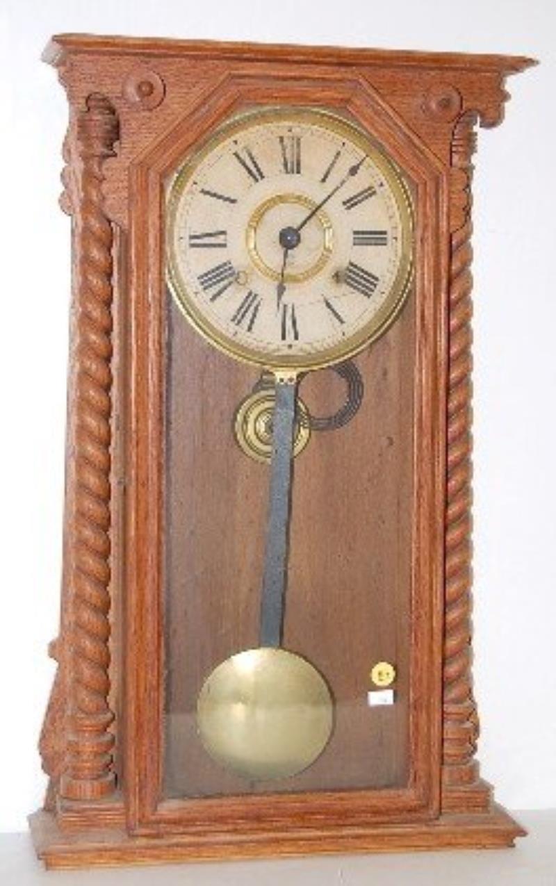 Ansonia Queen Ann Wall Clock