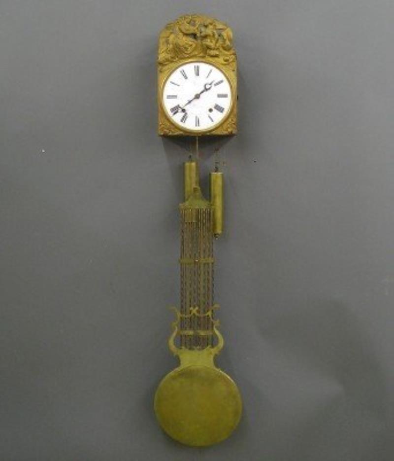 French Morbier clock