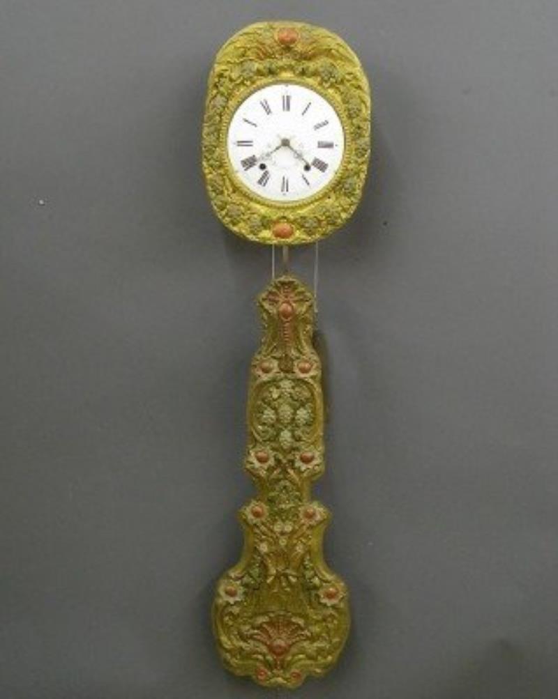 French Morbier clock