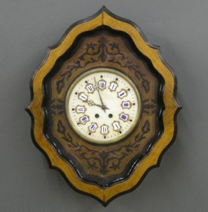 French Picture frame clock