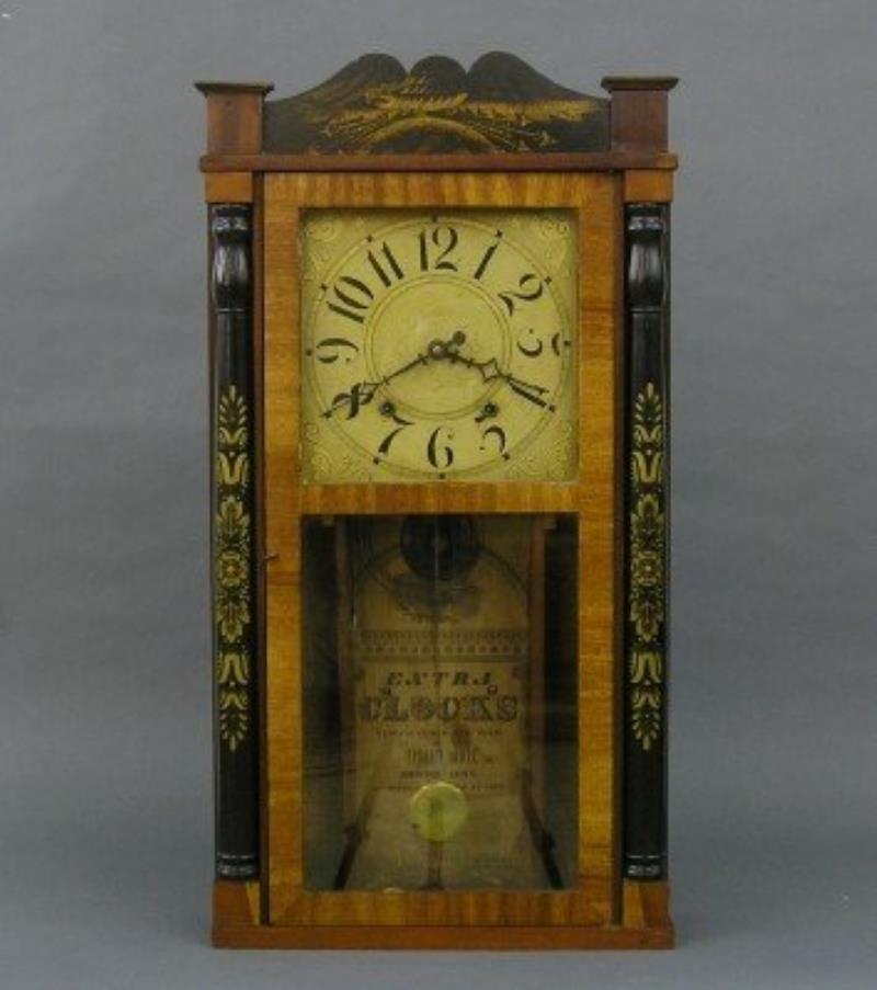 Ephraim Downs shelf clock