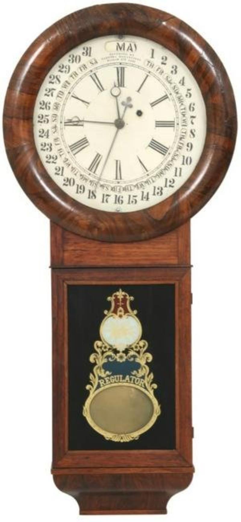 Gilbert Maranville Calendar Wall Regulator