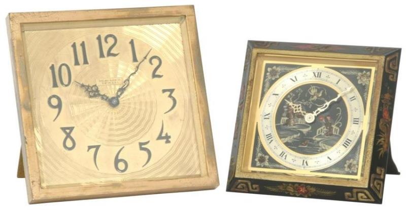 Two Chelsea Desk Clocks