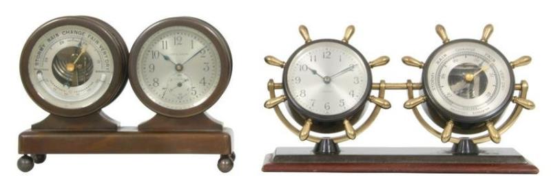 Two Chelsea Desk Clocks – Barometers