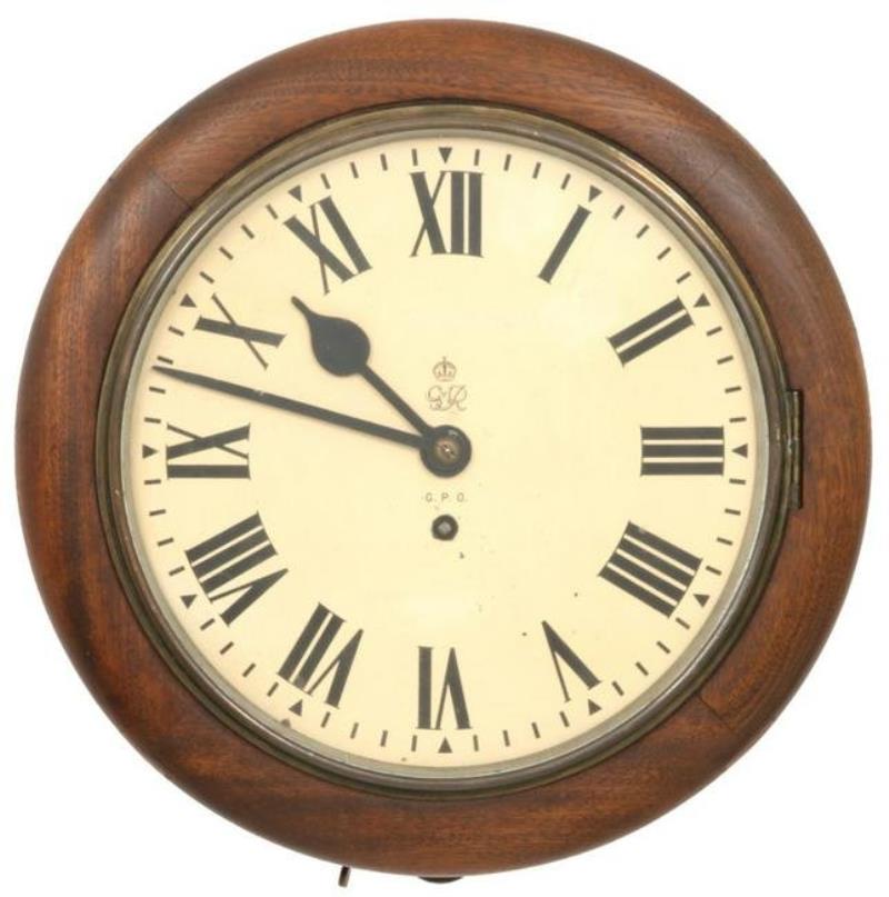 English Fusee Gallery Clock