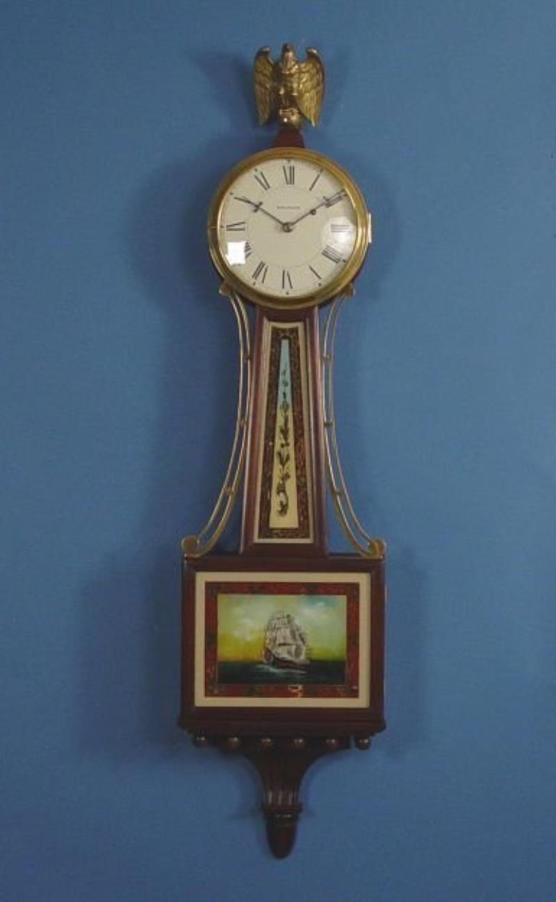 Waltham WT DRVN Banjo Wall Clock