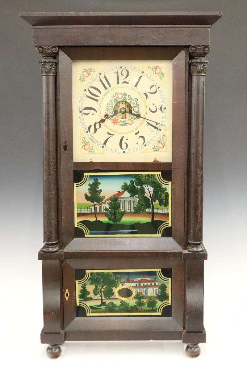 Forestville Double Decker Shelf Clock