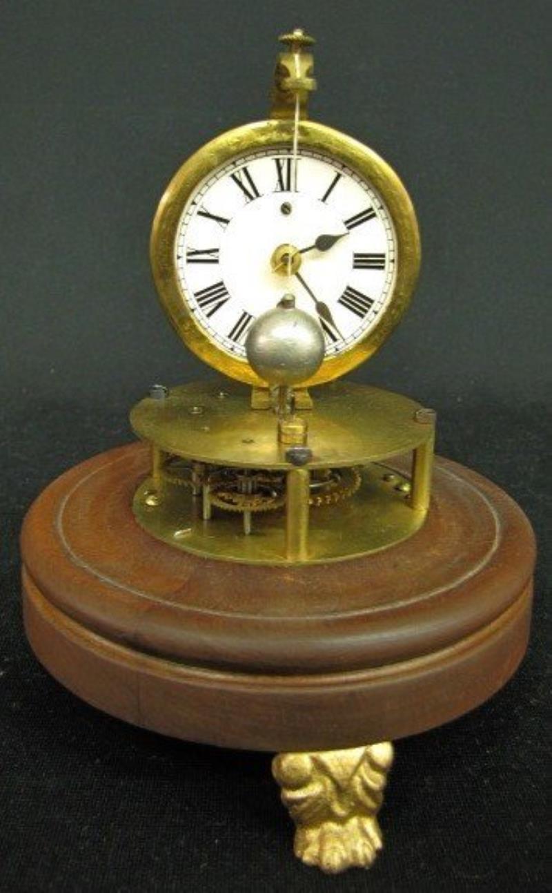 Briggs Rotary Pendulum Clock w/Dome