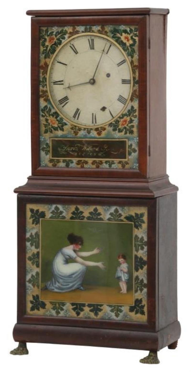 Early 19th Century Massachusetts Shelf Clock