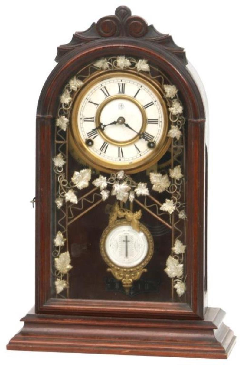 F. Kroeber 8-Day Mantel Clock