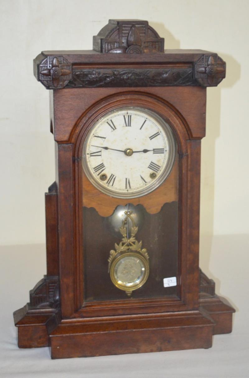 Antique Seth Thomas “Pittsburgh” City Series Walnut Clock