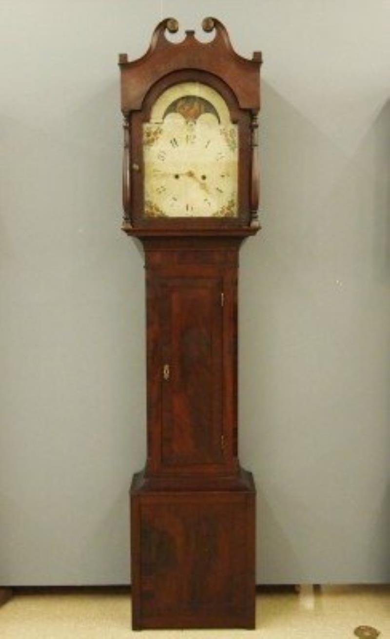 American Mahogany Grandfather clock