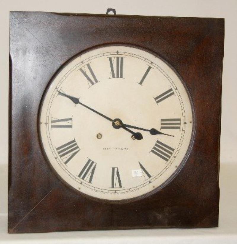 Seth Thomas 19″ Square Gallery Clock