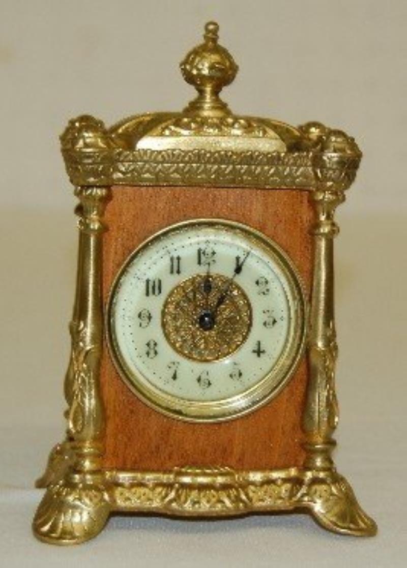 British United Clock Co. Miniature Bracket Clock