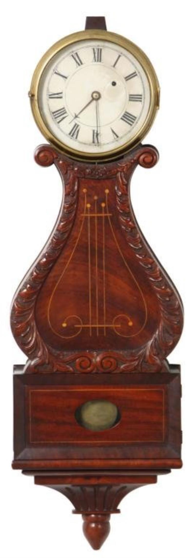 Boston Style Lyre Banjo Clock