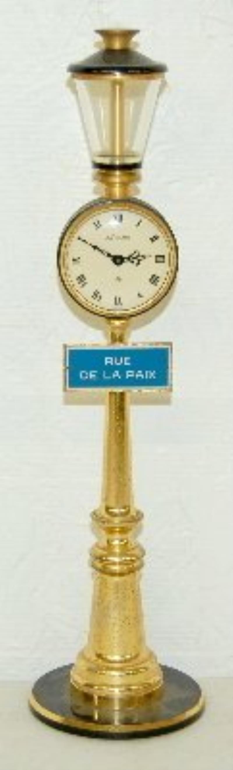 LeCoultre Street Lamp Clock and Sign