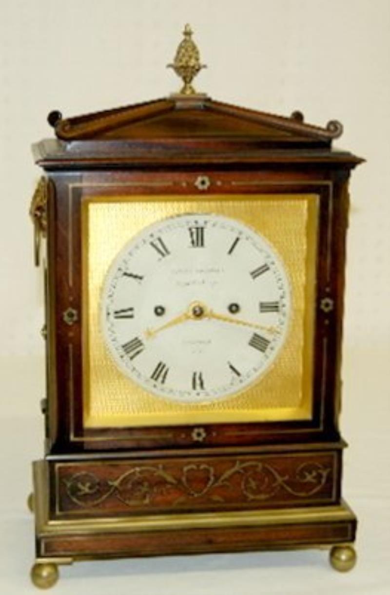 James McCabe English Bracket Clock, T & S