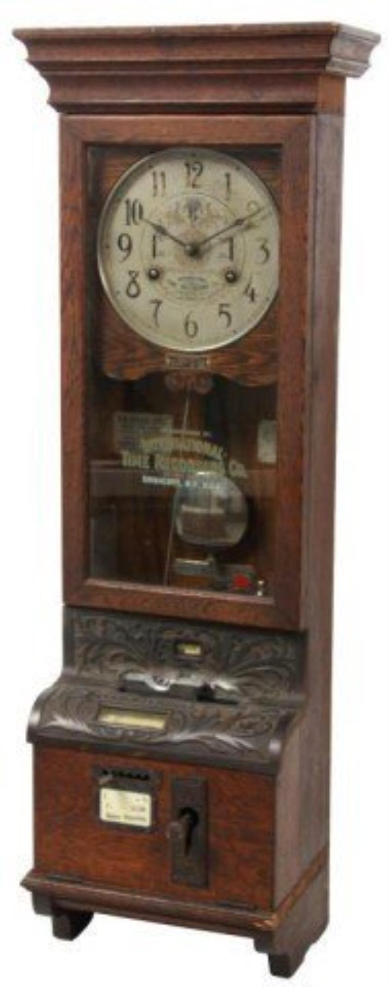 International Time Recorder Clock