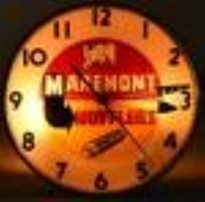 Maremont Mufflers Lighted Clock