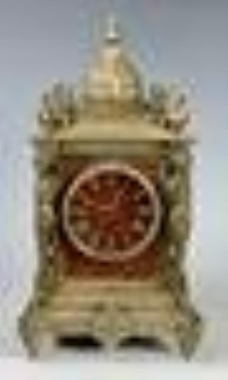 Tiffany & Co. Bronze Satyrs & Griffins Clock
