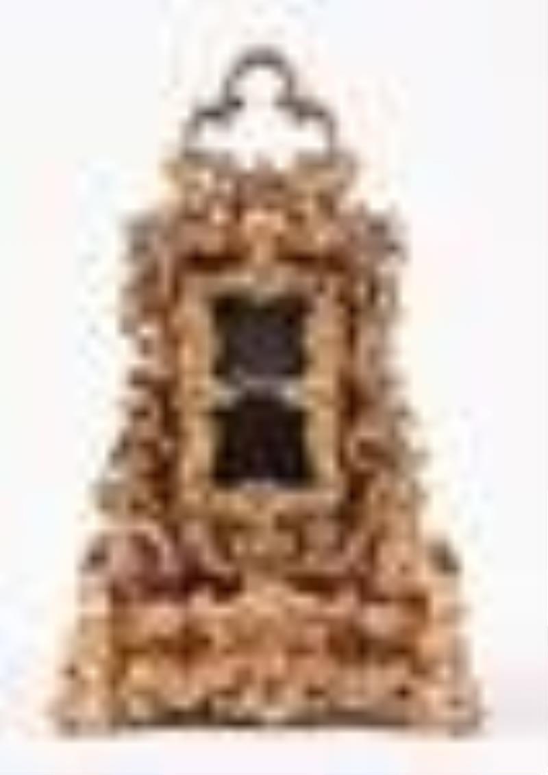 A large and extremely ornate rococo style repeating carriage clock with base signed Oudin