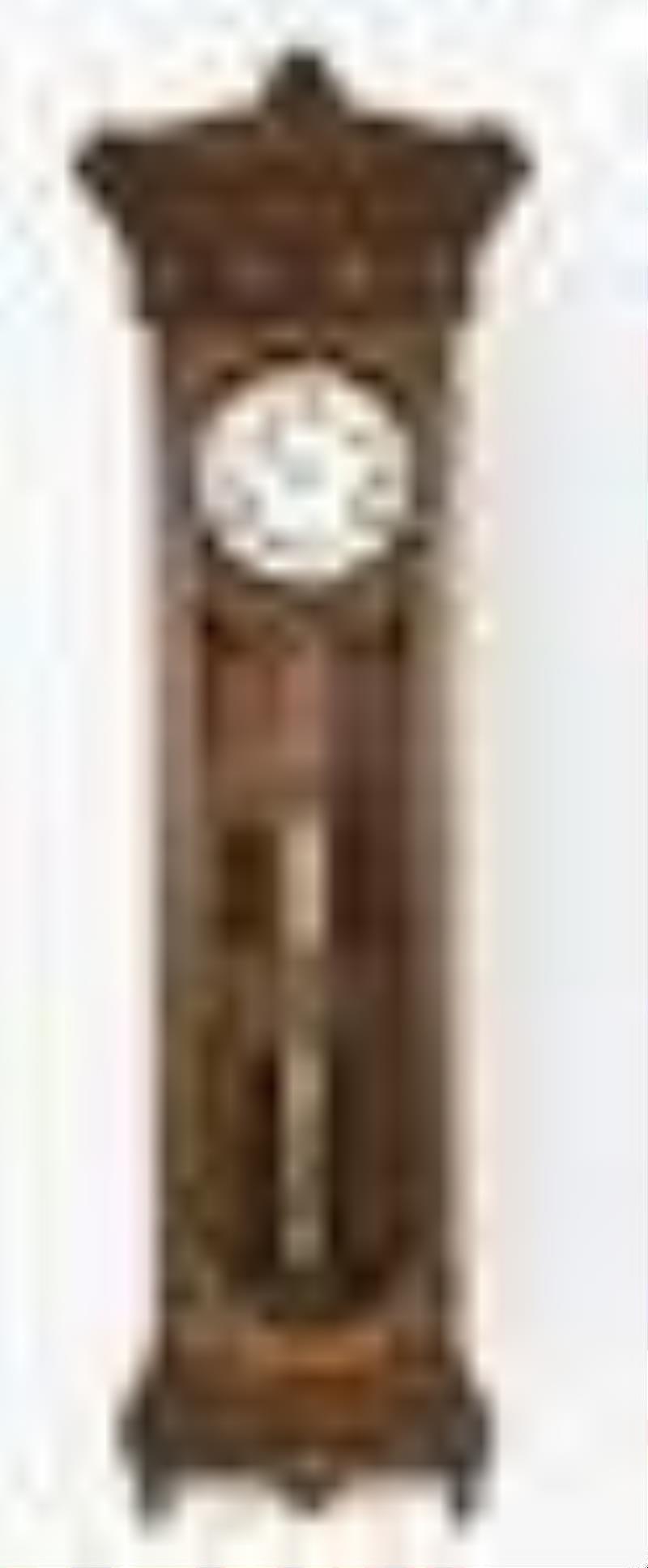 New Haven Clock Co. Hanging Jeweler's Regulator No. 10