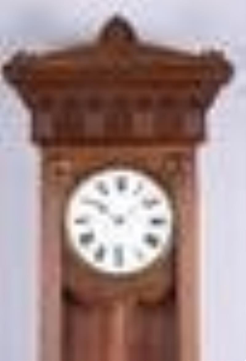 New Haven Clock Co. Hanging Jeweler's Regulator No. 10