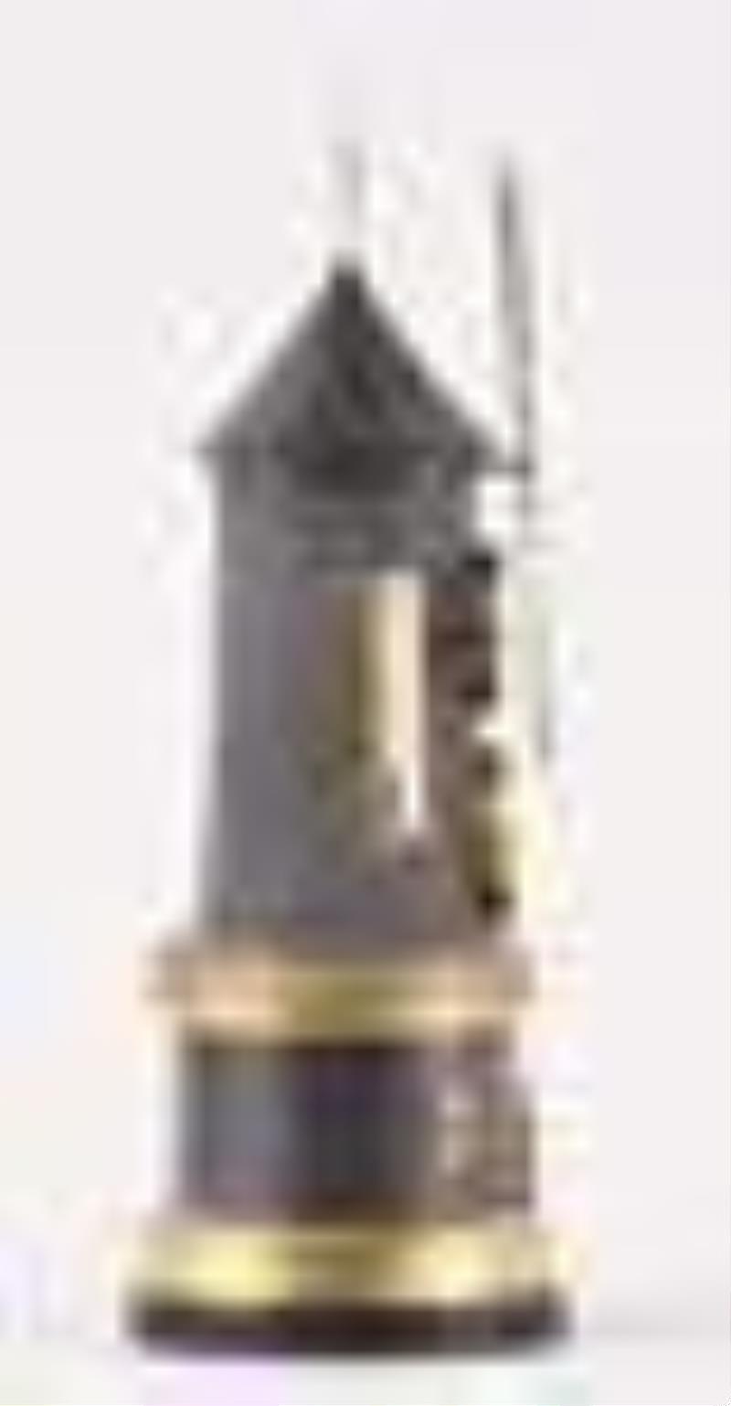 A good late 19th century French windmill form industrial clock