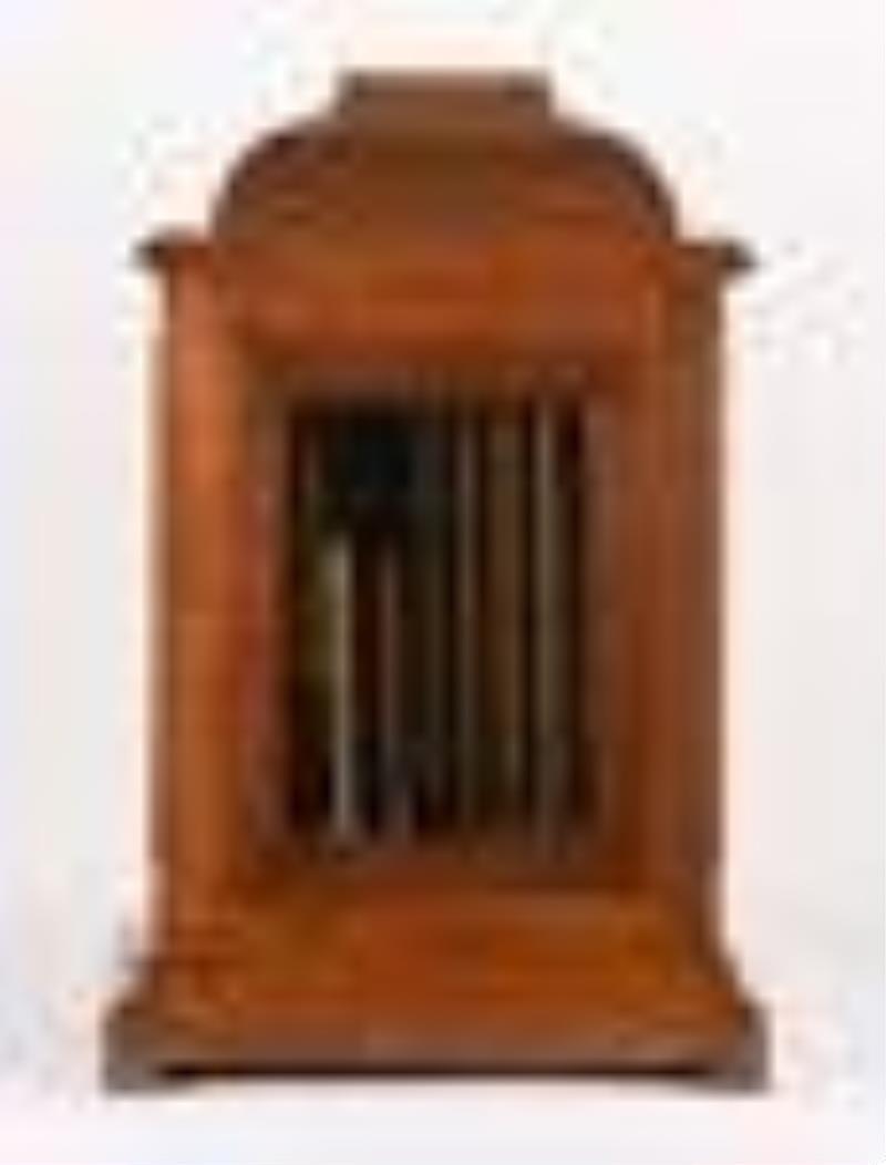 A very rare large bracket clock chiming quarters on eight tubes by Winterhalder & Hofmeier